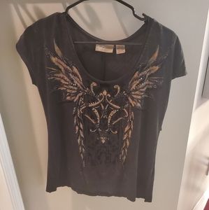 Miss Me Fringe top size S